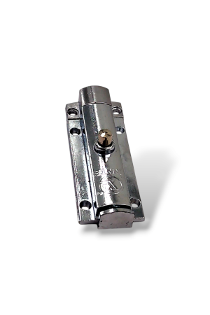 Дверной шпингалет "Кнопка" 80мм Цвет: CP - Хром (20/240)