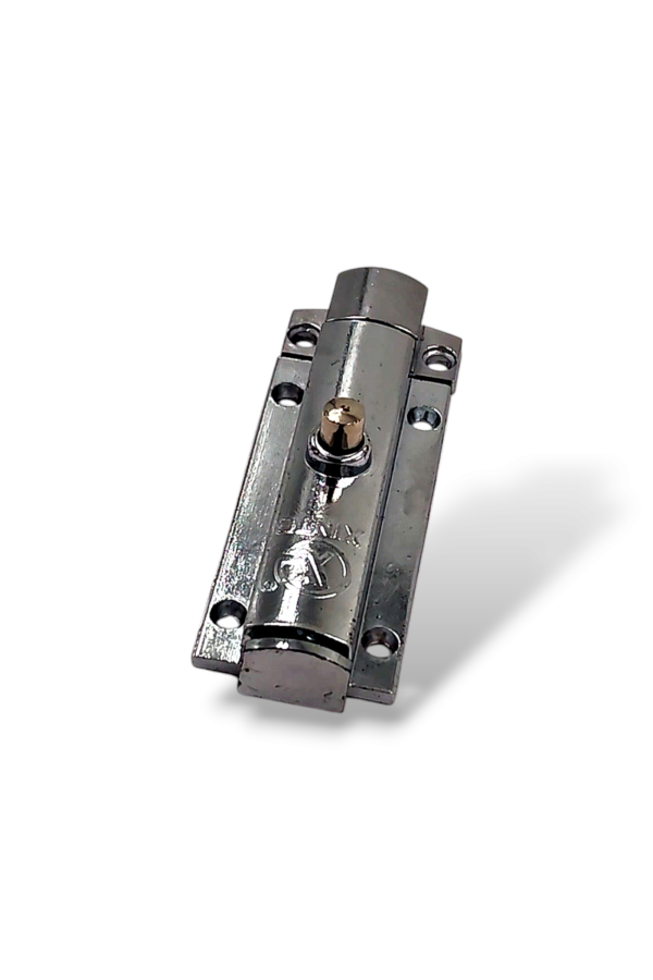 Дверной шпингалет "Кнопка" 80мм Цвет: CP - Хром (20/240)