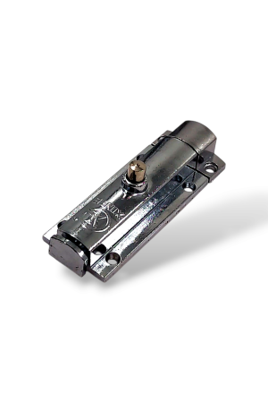 Дверной шпингалет "Кнопка" 80мм Цвет: CP - Хром (20/240)