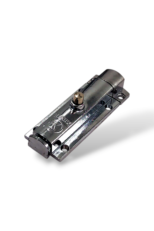 Дверной шпингалет "Кнопка" 80мм Цвет: CP - Хром (20/240)