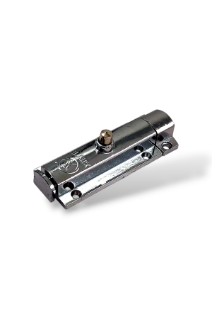 Дверной шпингалет "Кнопка" 80мм Цвет: CP - Хром (20/240)