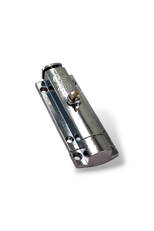 Дверной шпингалет "Кнопка" 80мм Цвет: CP - Хром (20/240)