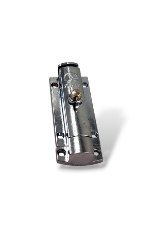 Дверной шпингалет "Кнопка" 80мм Цвет: CP - Хром (20/240)