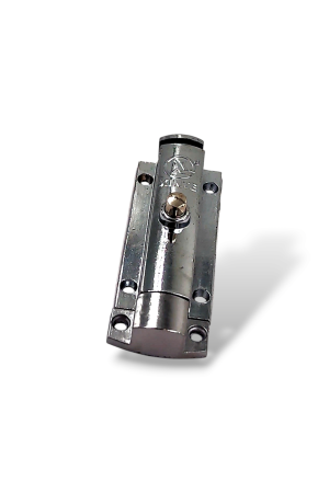 Дверной шпингалет "Кнопка" 80мм Цвет: CP - Хром (20/240)