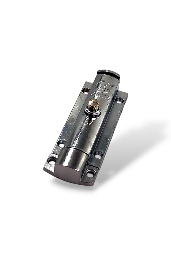 Дверной шпингалет "Кнопка" 80мм Цвет: CP - Хром (20/240)