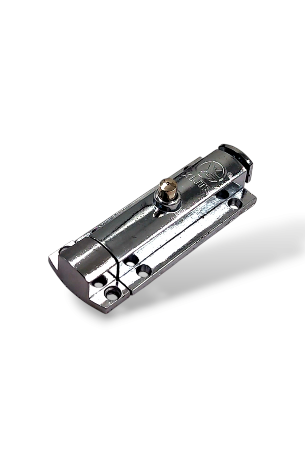 Дверной шпингалет "Кнопка" 80мм Цвет: CP - Хром (20/240)