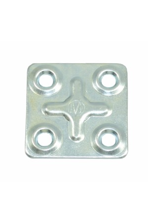 Пластина Крепежная Пк 37*37*1,2 (500 Шт.) Цинк