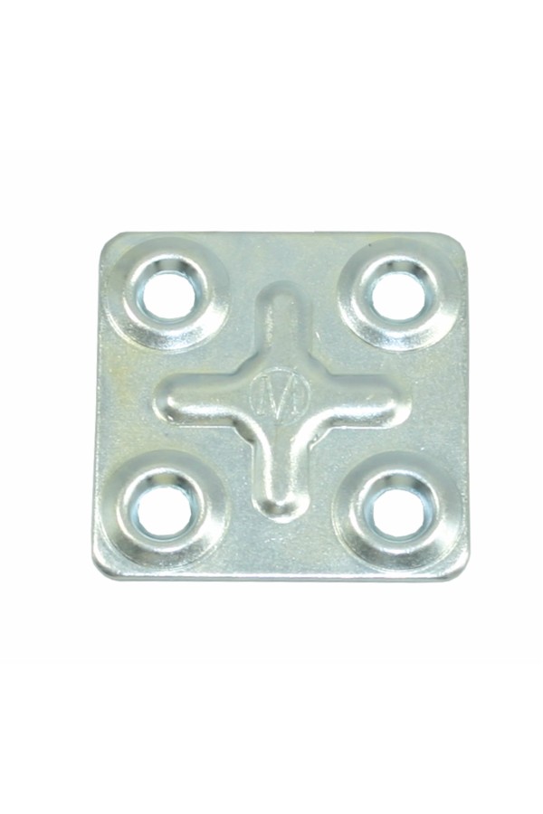 Пластина Крепежная Пк 37*37*1,2 (500 Шт.) Цинк
