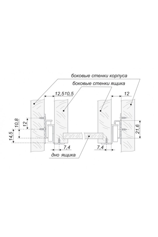Системы выдвижения DS 03W.1/250
