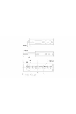 Толкатель Push-to-Open AMF12/SST