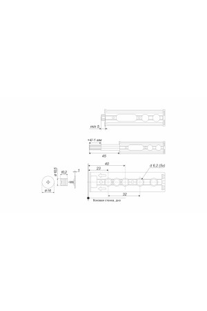 Магнитный толкатель Push-to-Open AMF13/SST