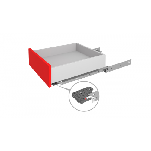 Направляющие скрытого монтажа B-Slide DB8781Zn/250