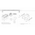 Направляющие скрытого монтажа B-Slide DB8783Zn/300