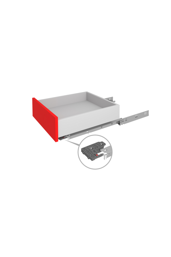 Направляющие скрытого монтажа B-Slide DB8785Zn/300