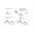 Направляющие скрытого монтажа B-Slide DB8883Zn/300