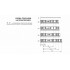Направляющие скрытого монтажа В-Slide DB8885Zn/300