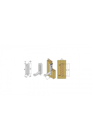 Мебельный крючок FANTOM K100BN.12