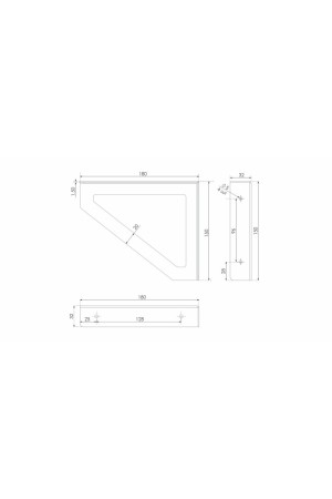 Полкодержатель CORNER P306BL.4