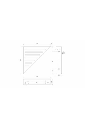 Полкодержатель BRIDGE P309BL.4