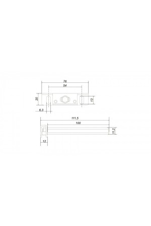 Полкодержатель P701ZN.0