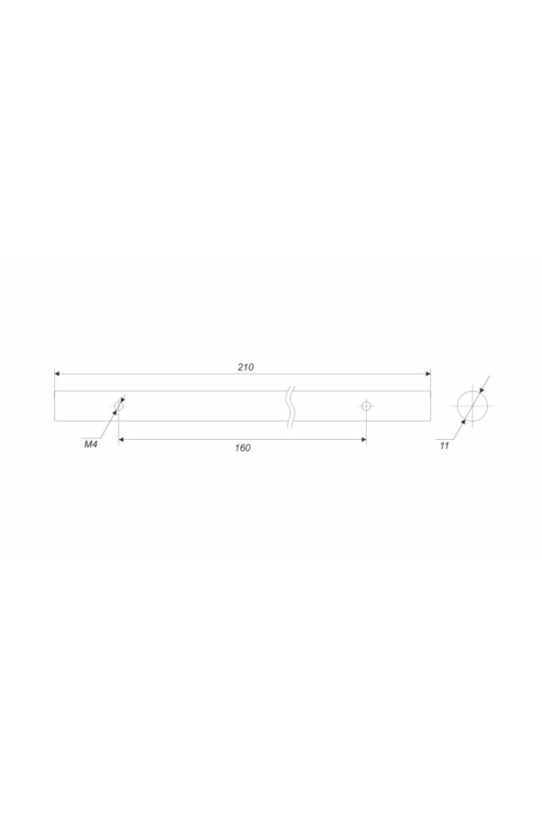 Пруток ROMB PR002MBSG.1/160