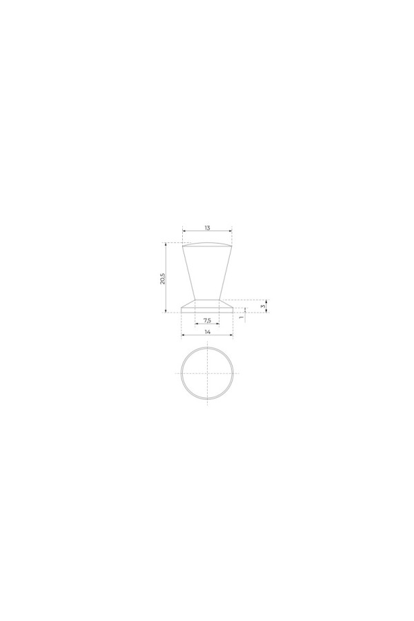 Мебельная ручка RC002CP.4