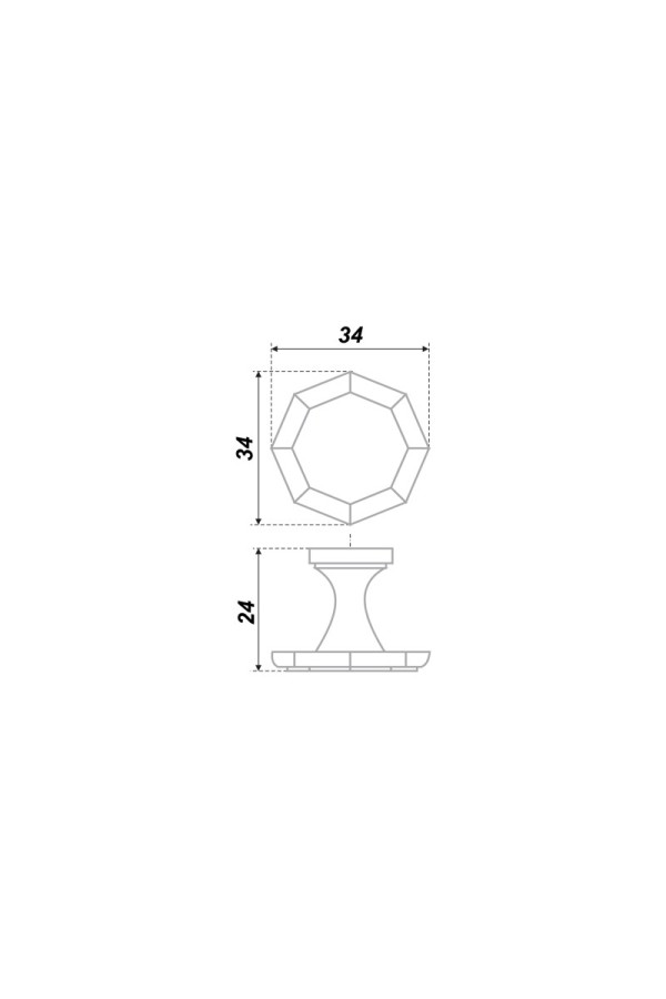 Мебельная ручка RC013CP.4