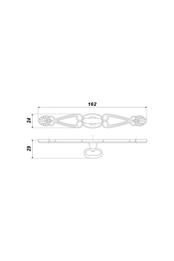 Мебельная ручка RC026AB.3