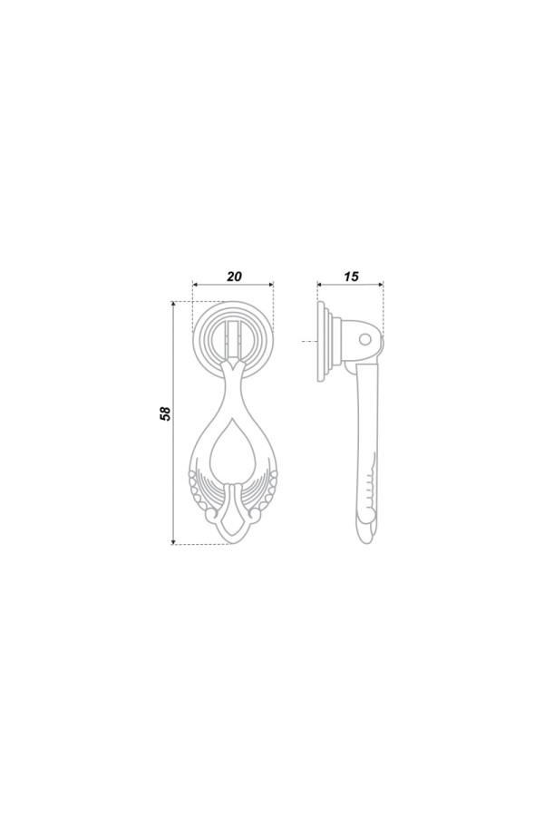 Мебельная ручка RC051AB.3