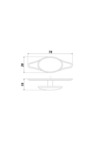 Мебельная ручка RC056AB.4