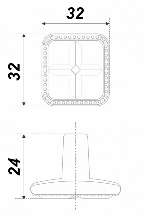 Мебельная ручка BELLE RC112BAZ.4/W