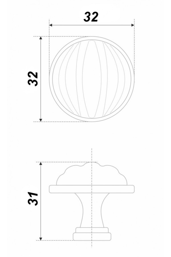 Мебельная ручка TIFFANY RC121BAZ.4/W