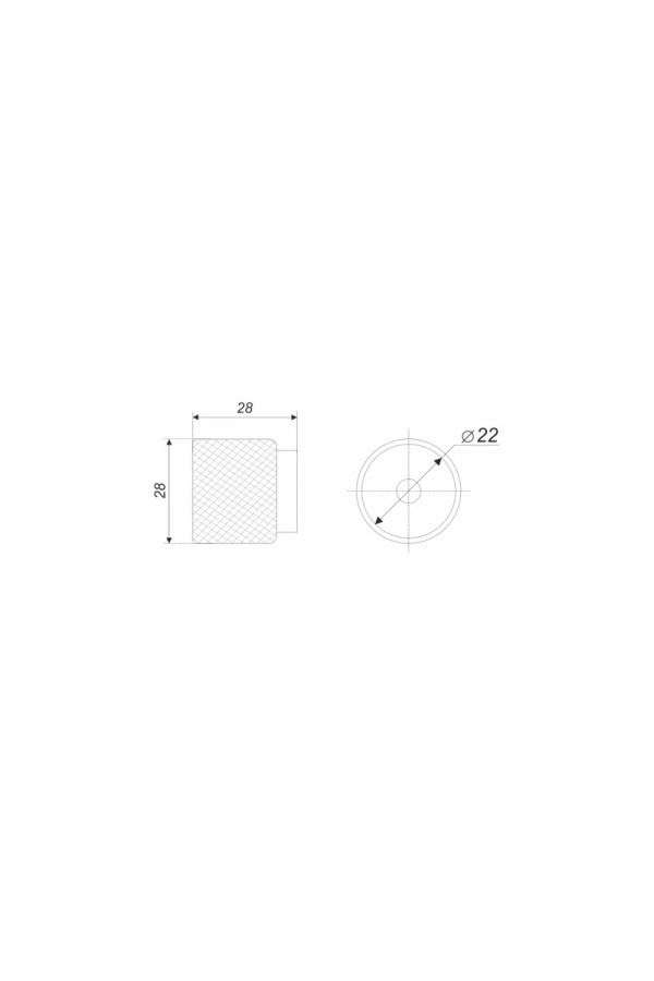 Мебельная ручка ROLL RC288BL.4