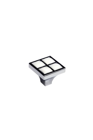 Мебельная ручка CRYSTAL RC411CP/CrW.4