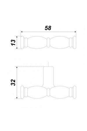 Мебельная ручка STACCATO RC449BAZ.4