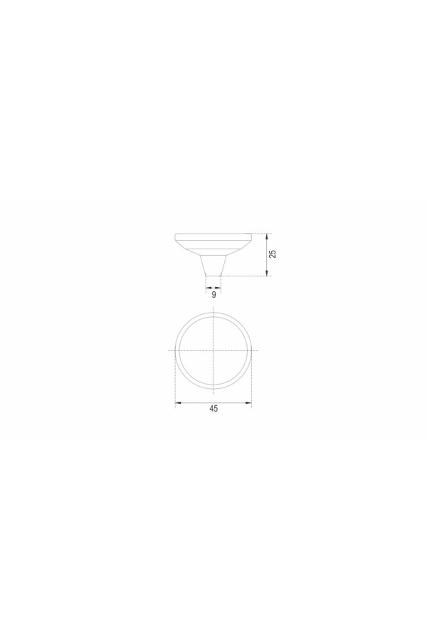 Мебельная ручка SFERA BASICO RC521GR.1/W