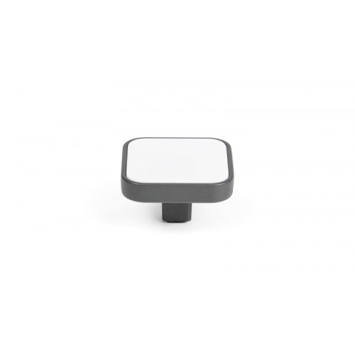 Мебельная ручка CUBO BASICO RC524GR.1/W