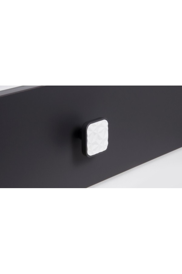 Мебельная ручка CUBO FACTURA RC526GR.1/W