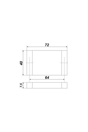 Мебельная ручка RS076BSN.3/64