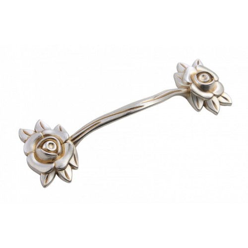 Мебельная ручка LULU ROSE RS087AS/SG.3/128