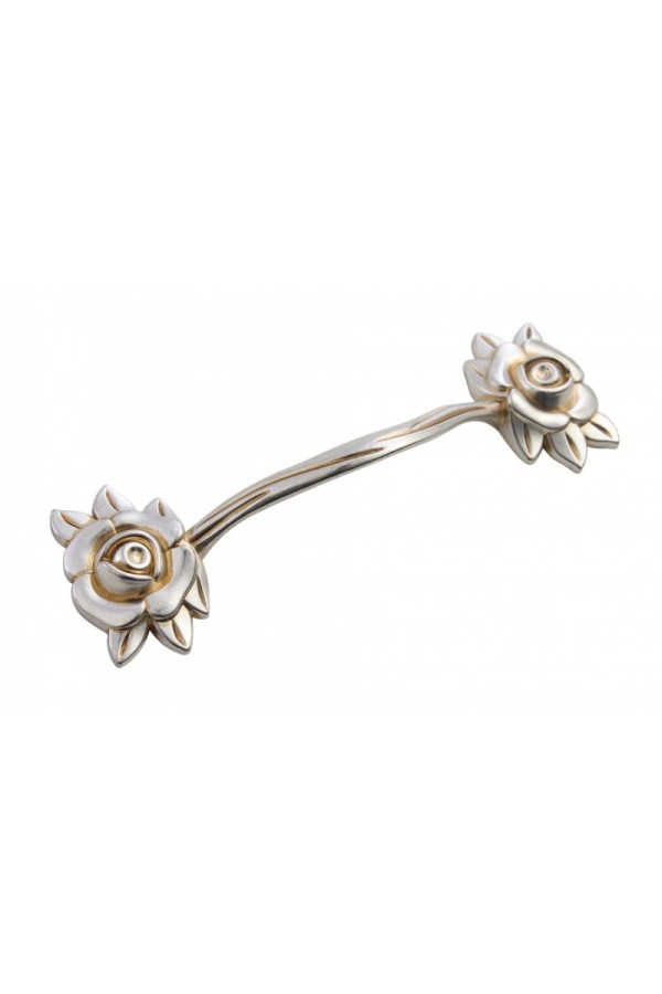Мебельная ручка LULU ROSE RS087AS/SG.3/128