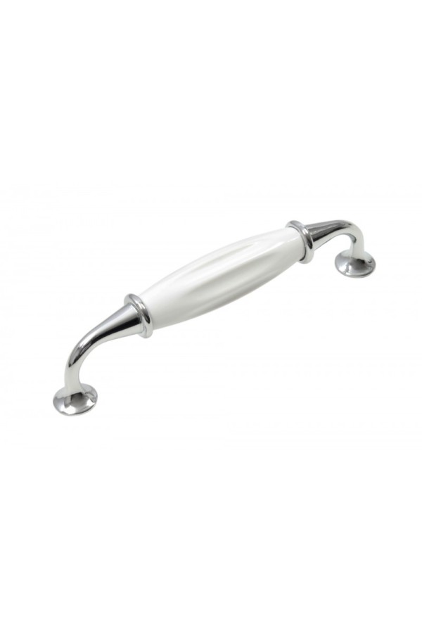 Мебельная ручка TRINITY RS110CP.4/128/W