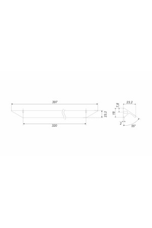 Мебельная ручка RICK RS157SC.3/320