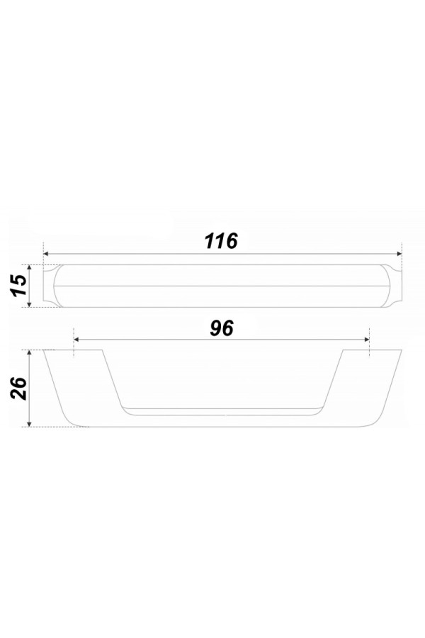 Мебельная ручка STEP RS196BSN.4/96