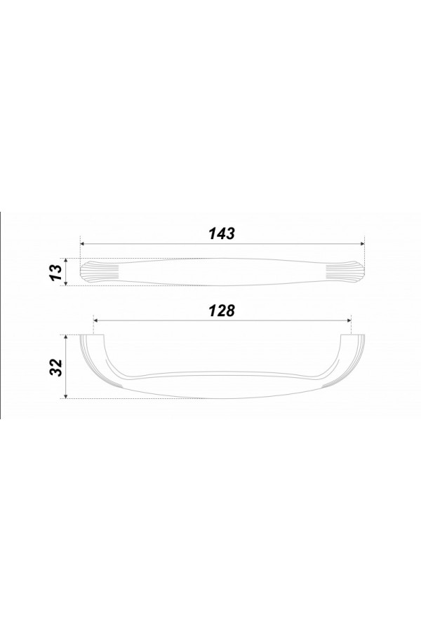 Мебельная ручка MAGICA RS198GC.4/128