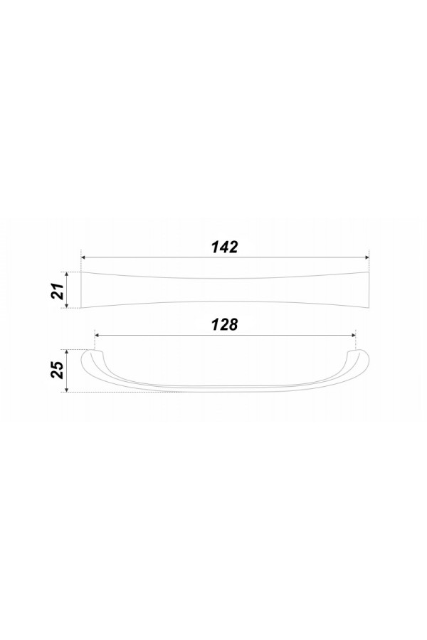 Мебельная ручка MISTY RS199GC.4/128