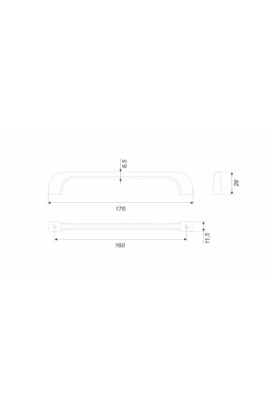 Мебельная ручка JETLINE RS219BSN.4/160