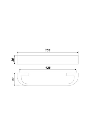 Мебельная ручка RS277CP.5/128