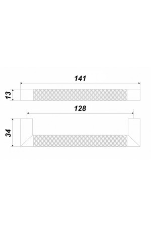 Мебельная ручка EROS RS286CP/OBL.4/128