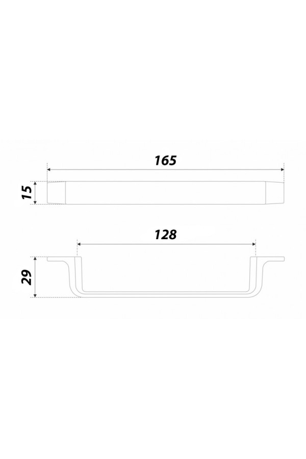Мебельная ручка IRON RS299MBSN.4/128